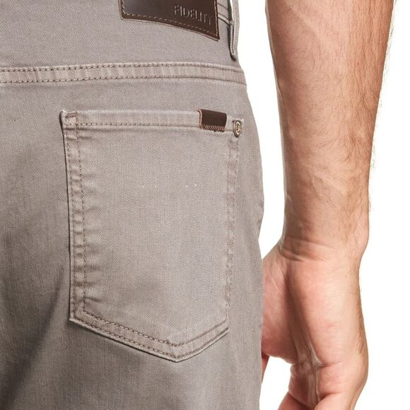 Fidelity Jimmy Slim Straight Leg Jeans 31 Latte - Picture 6 of 13